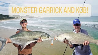 MONSTER GARRICK AND KOB FISHING!  TRANSKEI EASTERN CAPE SOUTH AFRICA!