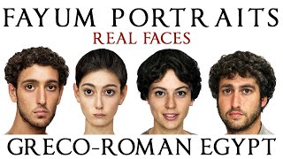 Fayum Portraits-Greco-Roman Egypt