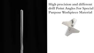 BFL Solid Carbide straight fluted drill Bits