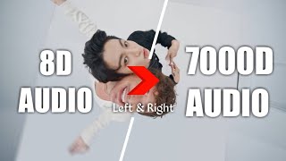 Charlie Puth - Left And Right (7000D AUDIO | Not 8D Audio)[ft.Jung Kook of BTS]Use HeadPhone | Share