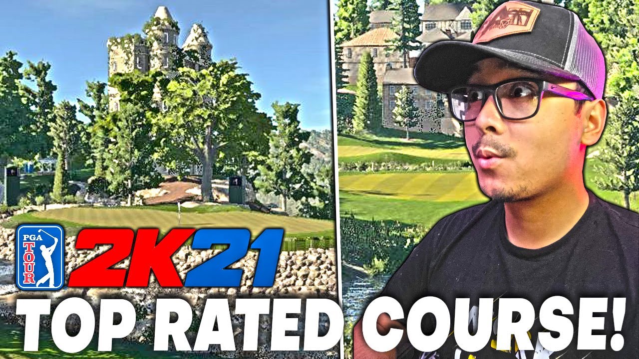 TOP RATED COURSE in PGA TOUR 2K21! PGA Tour 2K21 Custom Course Gameplay