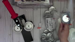 Tecre 2.25 Button Maker ~ Unboxing and Mirror Button