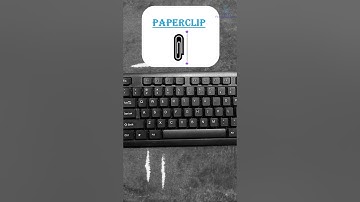 "Type This to Get 📎 in Word Instantly! (No Insert Needed)" #shorts #keyboard #trending