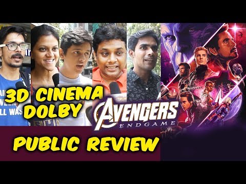 avengers-endgame-3d-experience-public-review-|-india-|-thanos-vs-super-heroes