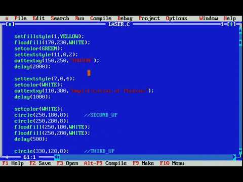 B.sc /M.sc C Programming Tutorial :-" Laser"