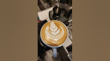 coffee latte art ☕#shortvideo #youtubeshorts #coffee #coffeeart #barista #latteart #latte #cute #new