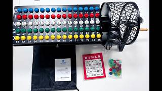 Professional Deluxe Bingo Game Set, Table Top Machine Bingo Sets, Installation Method