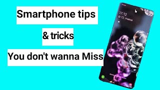 Best Android smartphone tips and tricks you didn`t know || Smartphone tricks
