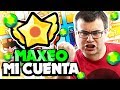 MAXEO MI CUENTA DE BRAWL STARS GASTAMOS 6000 GEMAS!!