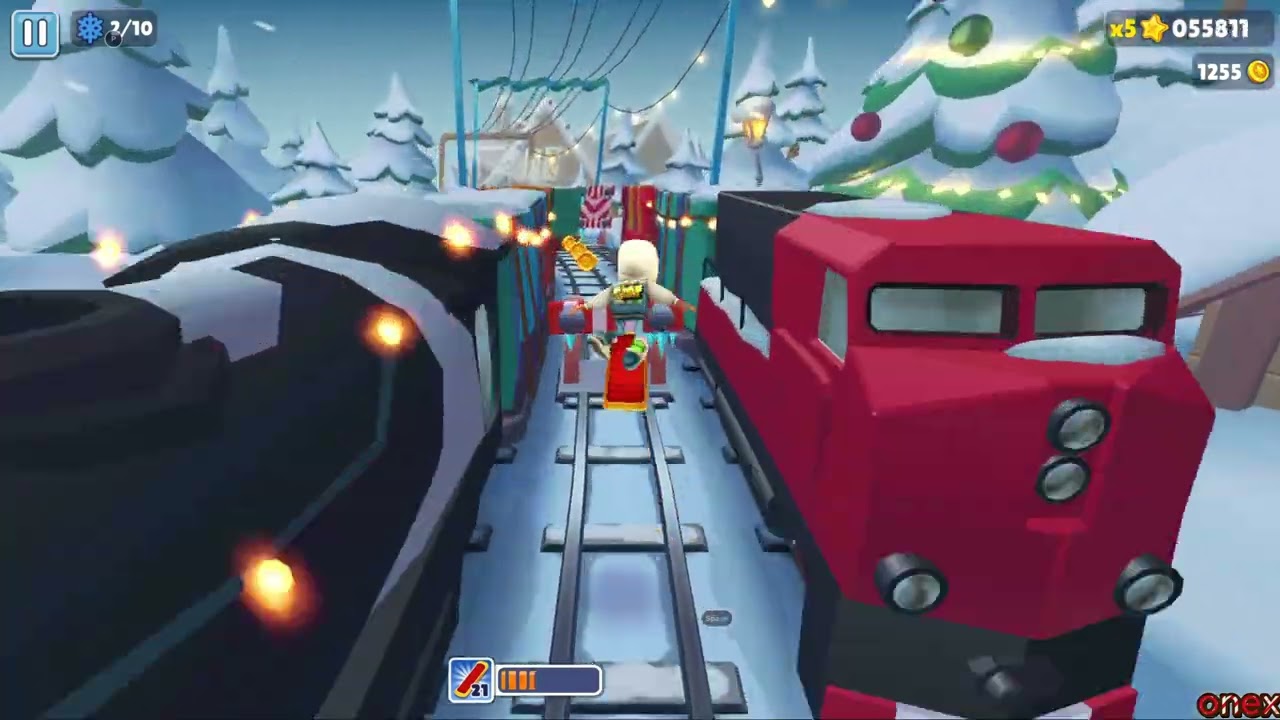 Subway Surfers (Christmas) Chill  Run [PC 4K 60FPS]