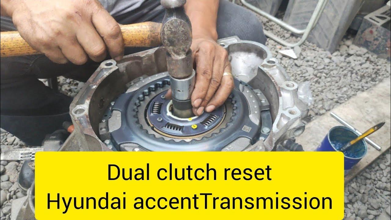 hyundai accent dual clutch transmission reset - YouTube