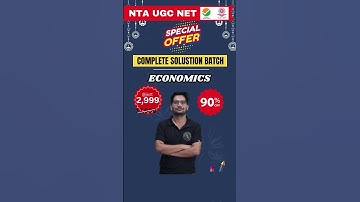 NTA UGC NET/JRF Paper 1 & 2 - Psychology, Economics, Political Science, English Get 90% Off