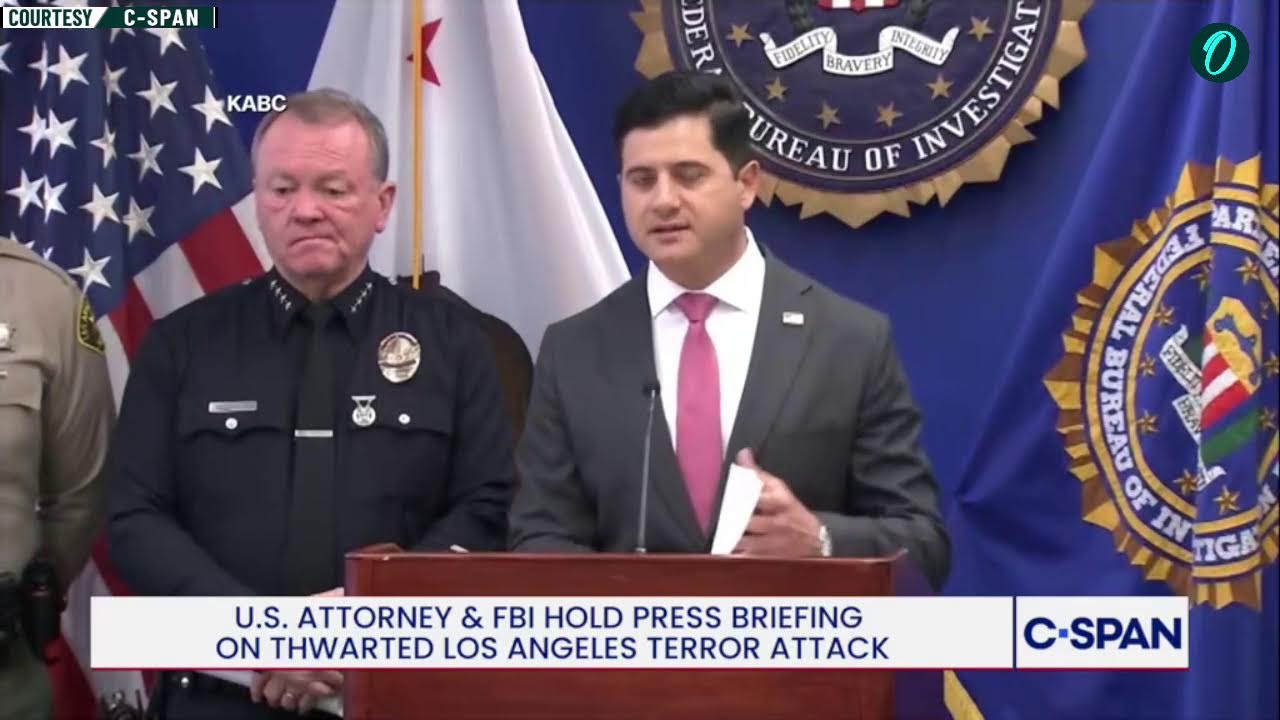 US Los Angeles Terror Attack THWARTED LIVE: FBI And Pam Bondi REVEAL CHILLING Attack Plan | US LIVE