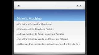The Principles of Osmosis and Diffusion in Dialysis