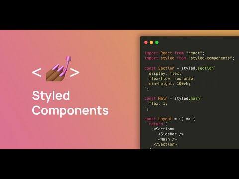 Styled Component in React JS