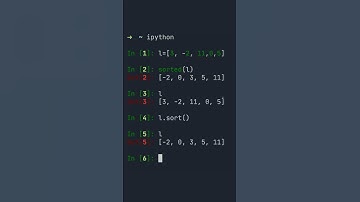 Sorting a list - 1 Minute Python Tutorial #shorts
