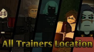 All attument trainers location (Except Ironsing) | Deepwoken