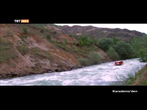 Karadeniz'den (Artvin/Yusufeli/Çoruh Nehri'nde Rafting) - TRT Avaz