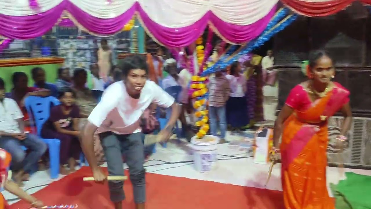 Paricipeted Gajjalapuja  Master Raju & swapna Nagini Dance in obulareddigaripalli 