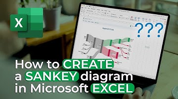 How to create a Sankey diagram in Excel