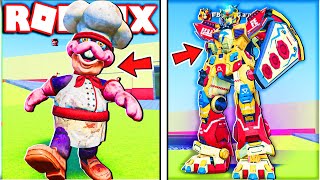 NEW GLAMROCK FREDDY GUNDAM MORPH IN FNAF TPRR! - Roblox screenshot 5