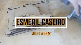 Como montei um Esmeril Caseiro