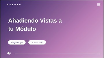 DÍA 4 | Vistas XML: Formulario, Lista y Menú | Curso Programación Odoo V19