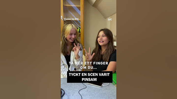Ta ned ett finger med Lykke och Vera! Klassen säsong 6 Behind the scenes