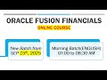 || DEMO2 || SEP2025|| Oracle Fusion Cloud Financials Training || Training in English and Telugu ||