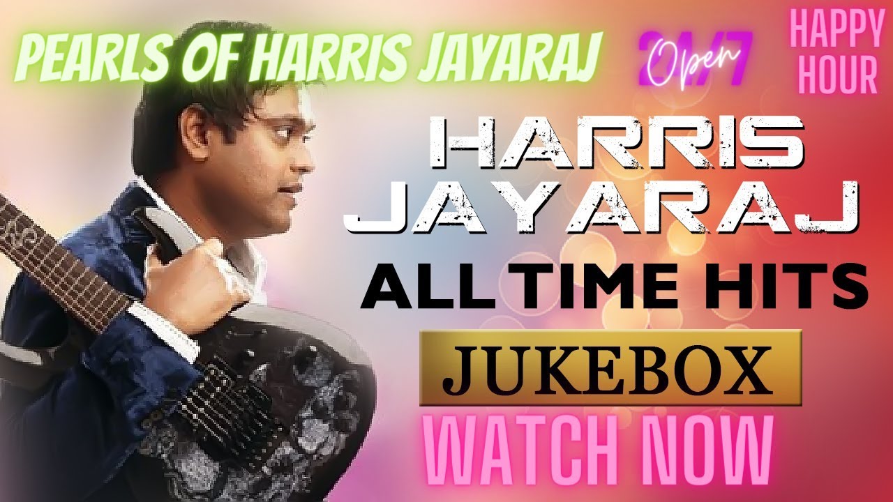 Harris Jayaraj  All Time Favourites  Tamil songs Jukebox