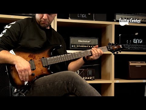 Электрогитара LTD H-1001FR BP (Black Natural Burst), видео 2