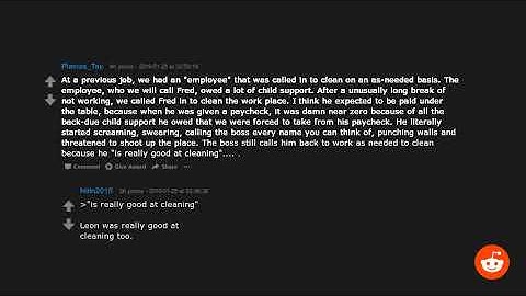R/Askreddit Asks: What’s the most fucked up thing you’ve seen someone do at work and still not ge...