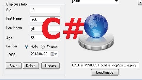C# Tutorial 41:  Retrieving images from Database