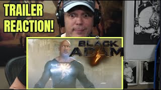 Black Adam - Official Trailer 2 REACTION! (Dwayne Johnson)