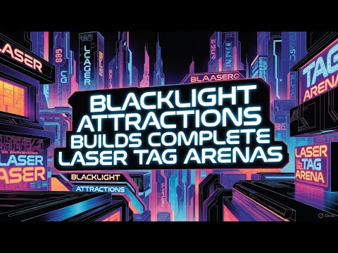 World's Best Laser Tag Arena Designers - Blacklight Attractions 2026