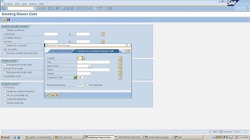 How to Delete Master records permanently in SAP || Live Demo in System