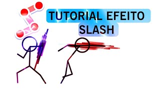 LEARN HOW TO CREATE THE SLASH EFFECT IN LESS THAN 2 MINUTES - Stick fighter tutorial