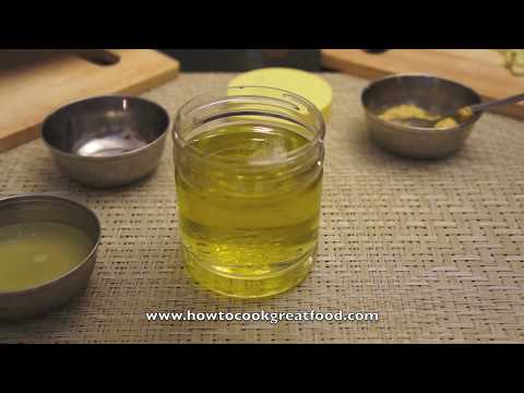 How to Make Vinaigrette Salad Dressing - Easy Salad Dressing - Basic Salad Dressing - Vinaigrette