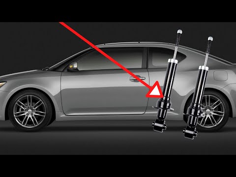 How To Change Rear Shocks Scion Tc (Easy Way)...