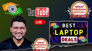 Amazon Freedom Sale Laptop Deals  LIVE ️Amazon Great Freedom Festival 2023 Independence Day Sale