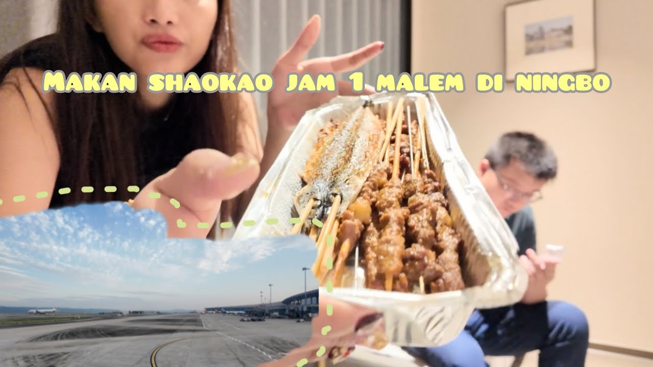 SUAMI PESAN SHAOKAO JAM 1 MALEM D ANTER ROBOT HOTEL DI NINGBO CHINA ‼️‼️