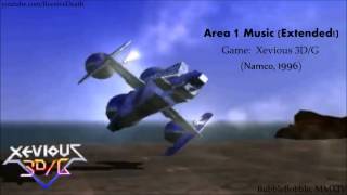 Xevious 3D/G (Arcade) - Area 1 Music (Extended)