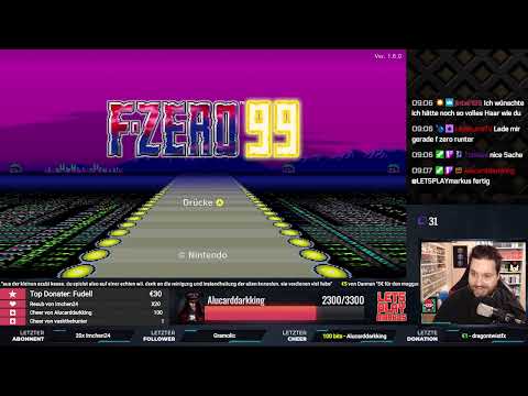 🔴 F-ZERO 99 🏁 + MARIO KART WORLD 🏁 Twitch-Livestream # 725 vom 20.09.25