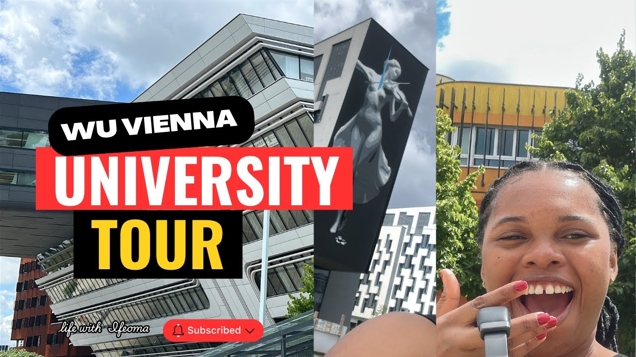 Tour of WU Vienna 🇦🇹 | Inside Austria’s Largest University of Economics and Business
