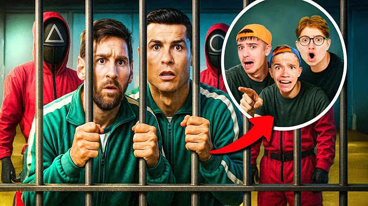 Σώσαμε τον Ronaldo και τον Messi από το Squid Game!