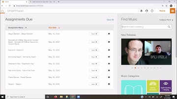 SmartMusic Student Setup and Brief Demonstration