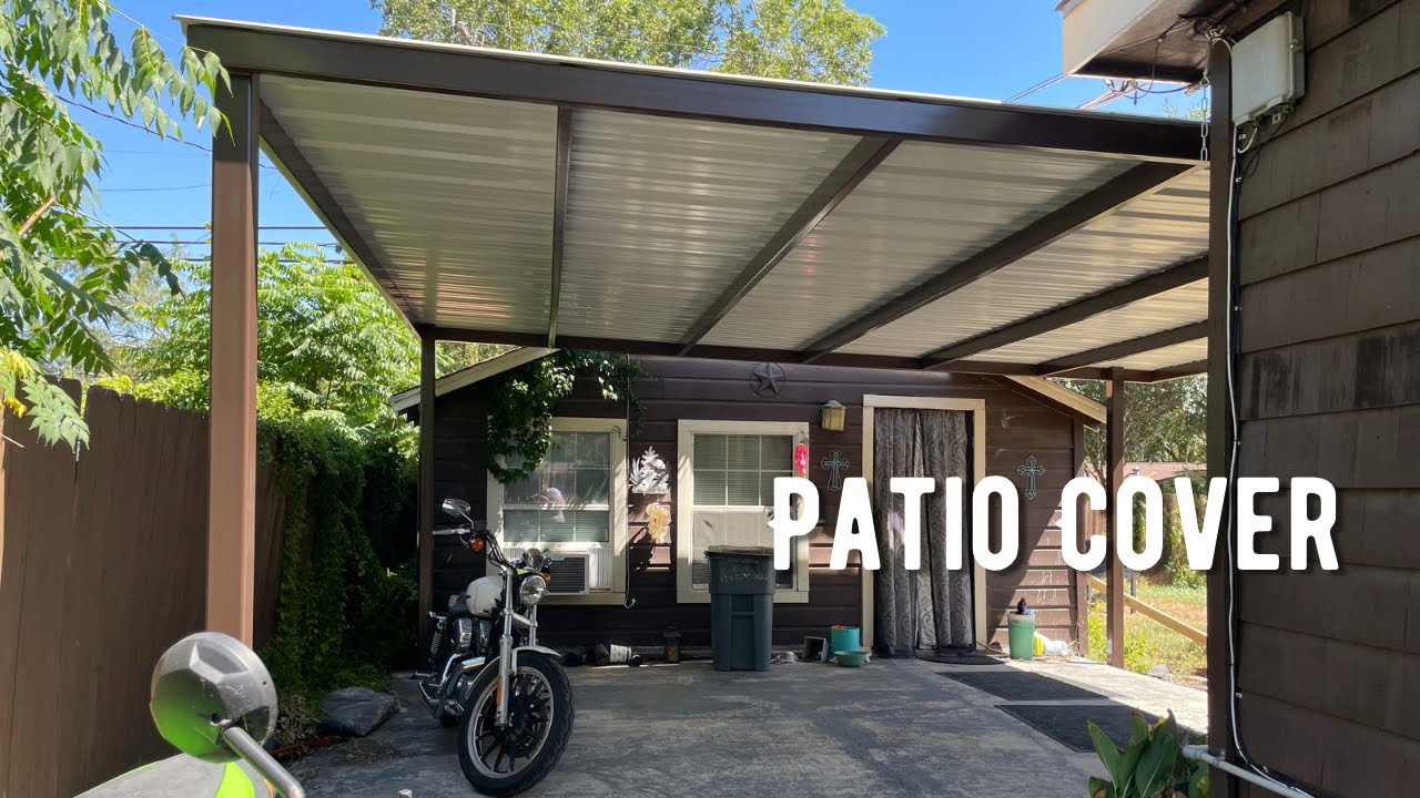 Patio Cover YouTube