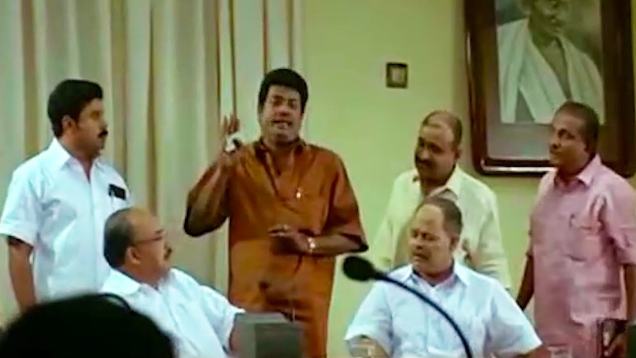 തനിക്ക് കയ്യിട്ട് വാരാനുള്ള ഒരു വകുപ്പ് തരാടോ Lion Malayalam Movie | Dileep | Salim Kumar Comedy