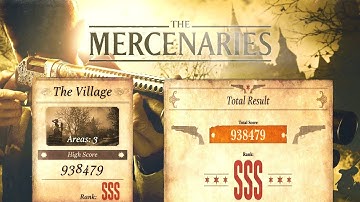 Resident Evil 8: Village (PS5 1080p 60FPS) - The Mercenaries Walkthrough - The Village (SSS Rank)