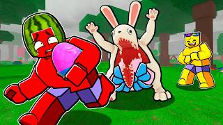 Pranking My Best Friend with EVIL BUNNY BOSS in 99 Nights in the Forest🔦